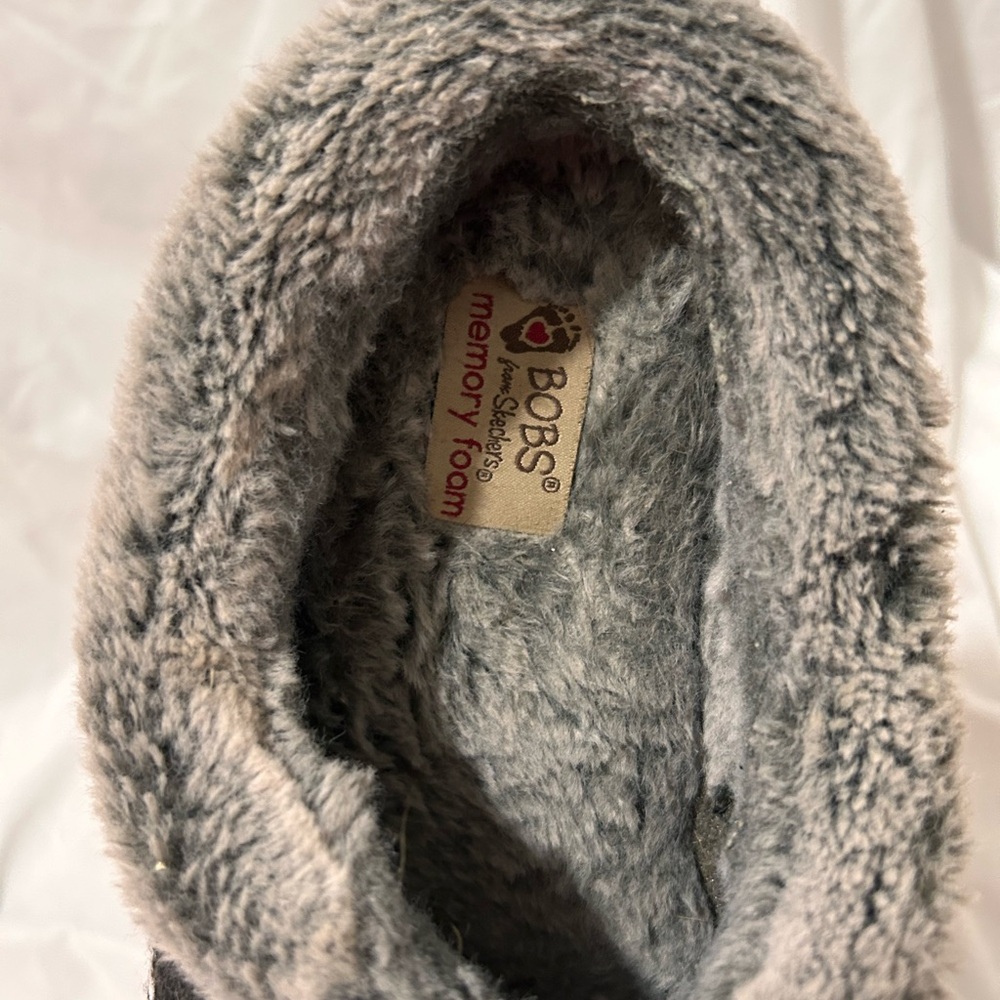 Skechers Gray cozy Loafers with Gray Lining - Picture 5 of 6